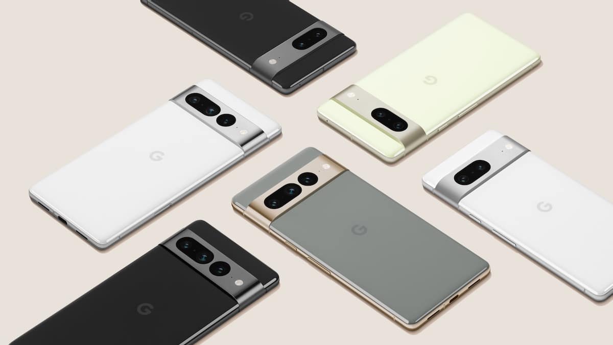 I colori di Google Pixel 7